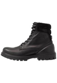 ECCO Botines con cordones - black