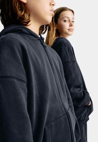 Marks & Spencer PLAIN HOODIE - Sudadera con cremallera - navy