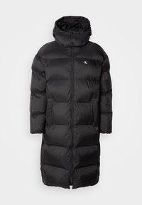 LONG LENGTH HOODED - Manteau d'hiver - black