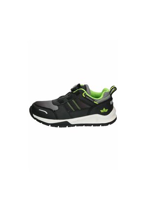 AKIMA - Hiking shoes - schwarz grau lemon
