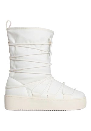 Stivaletti stringati - white