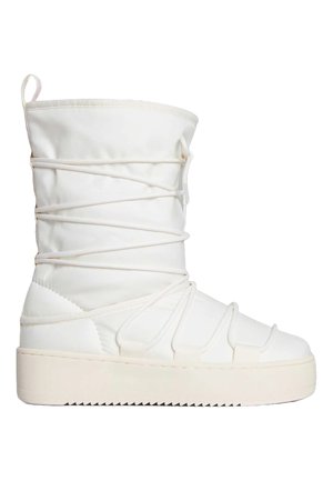 Botines con cordones - white