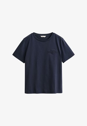 GANT, REGULAR FIT - Camiseta básica - evening blue