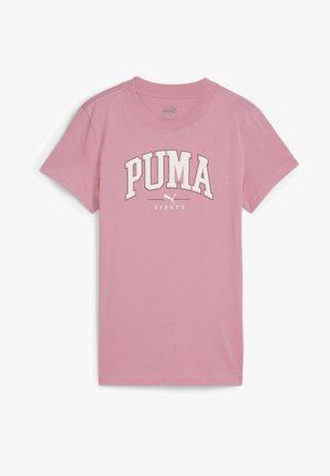Puma SQUAD GRAPHIC - Print T-shirt - mauved out