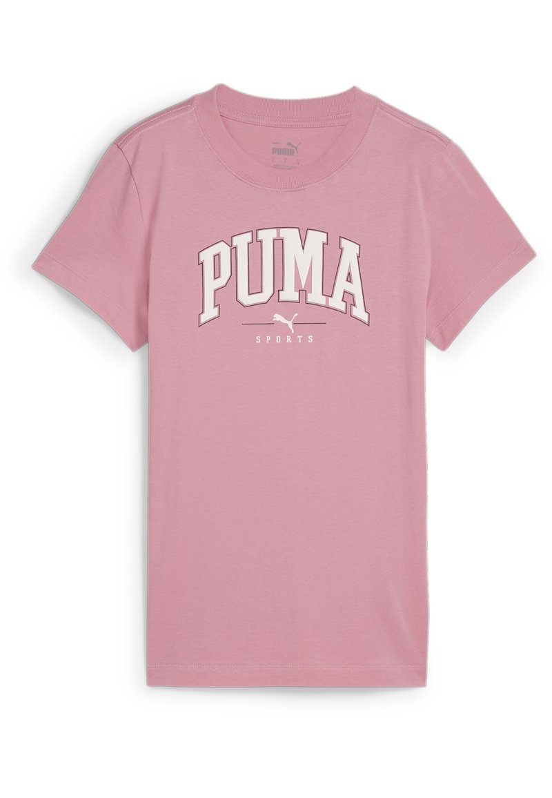 Puma SQUAD GRAPHIC - Camiseta estampada - mauved out