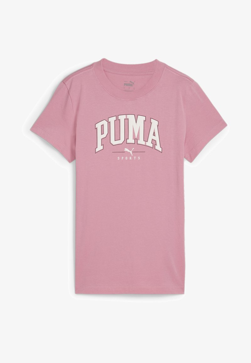 Puma SQUAD GRAPHIC - Camiseta estampada - mauved out