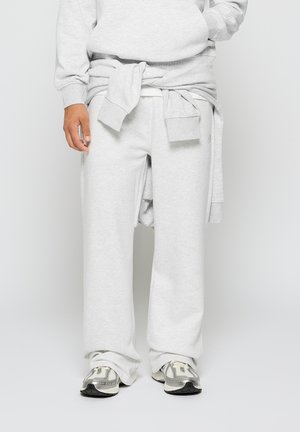 WIDE LEG - Pantaloni sportivi - ash grey