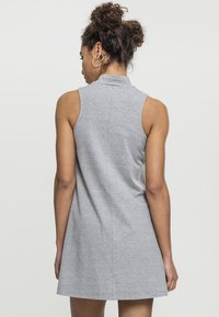 Urban Classics TURTLENECK DRESS - Denné šaty - grey