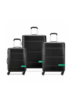 SET 3-TEILIG - Luggage set - black