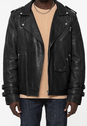 Be Edgy Chaqueta de cuero - black