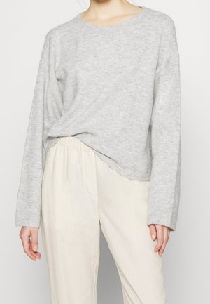 Trui - mottled light grey