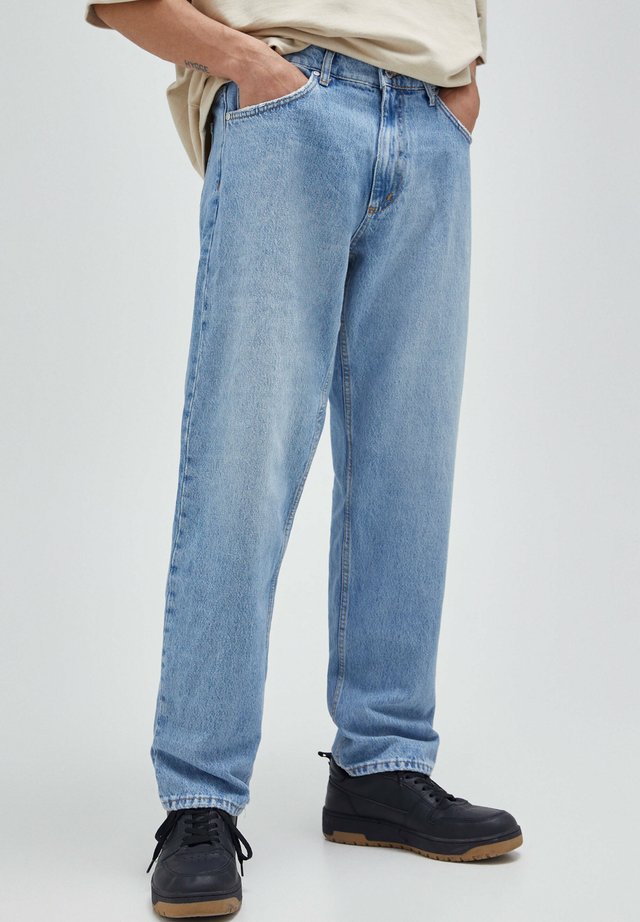 Jeansy Relaxed Fit - blue-grey