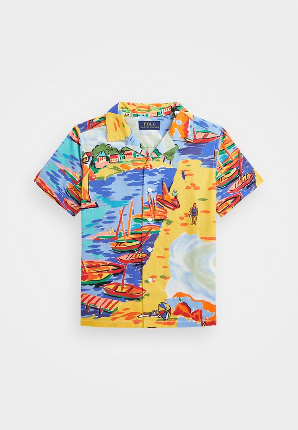 RIVIERA PRINT COTTON CAMP SHIRT - Shirt3