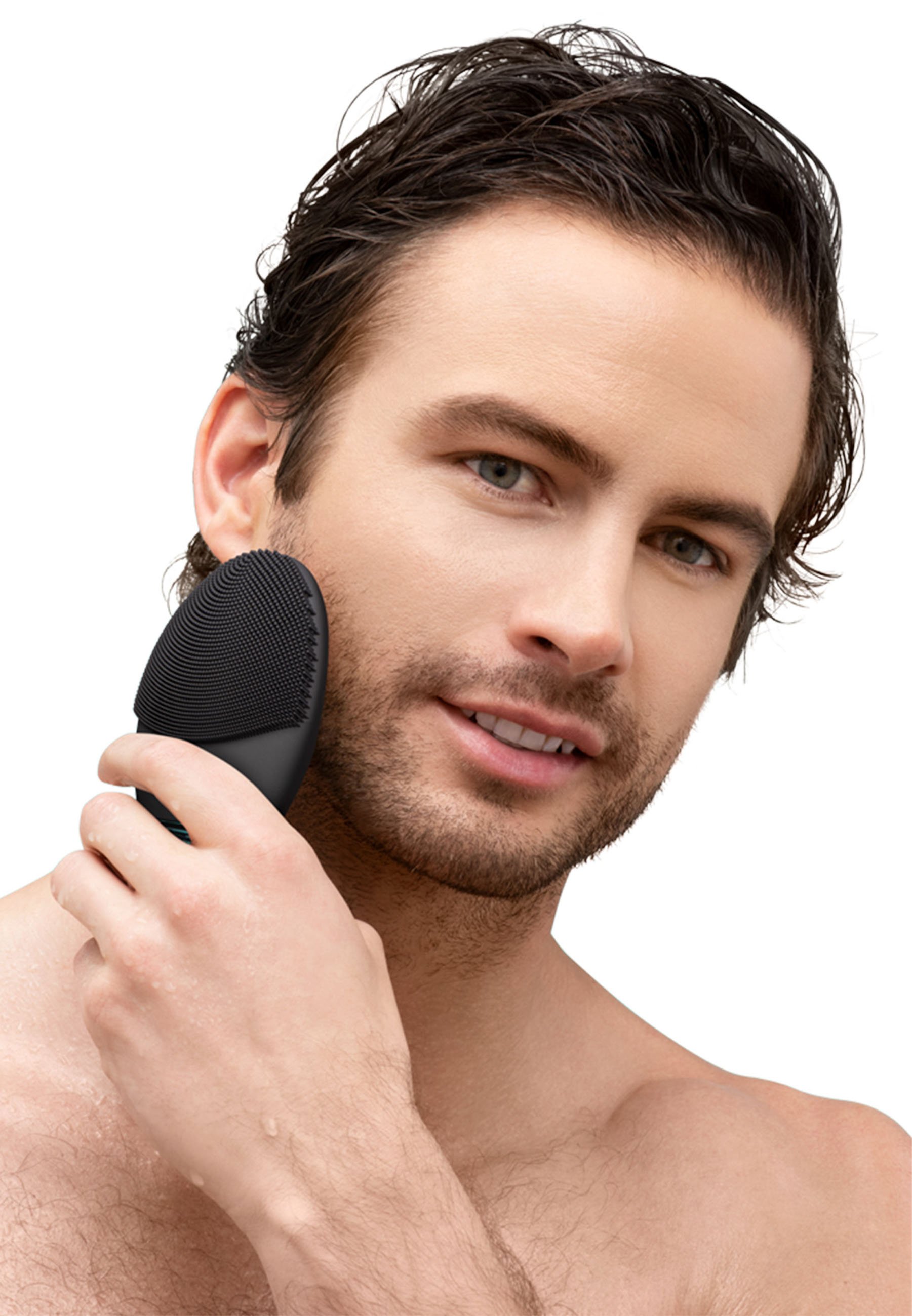 ボディ・フェイスケア FOREO LUNA3 for MEN FOREO LUNA 3 MEN I Best Silicone Sonic Beard Cleaning Tool
