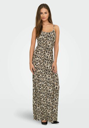 ONLY ONLCINDY LANGES - Vestito di maglina - humus