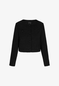 Unselected, black glitter