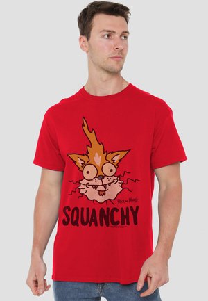 Cotton Soul, RICK AND MORTY - Print T-shirt - red