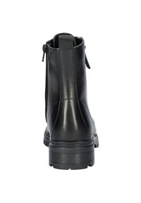 Nelson VETER - Enkellaarsjes met plateauzool - zwart