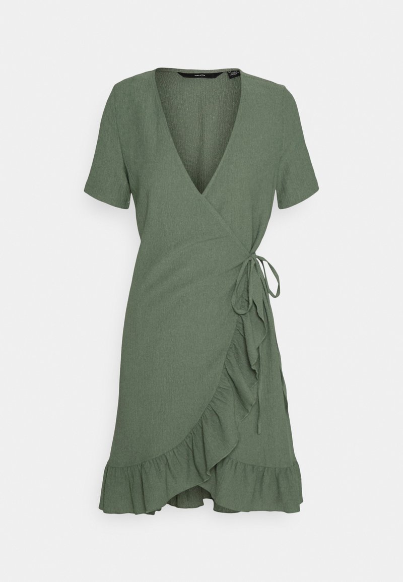 Vero Moda Tall VMHAYA SHORT DRESS - Dnevna haljina - laurel wreath