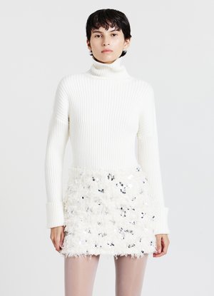 Maglione - bianco lana