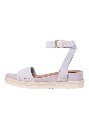 Platform sandals - lilac