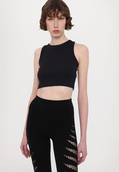 Roberto Cavalli Leggings - Trousers - nero