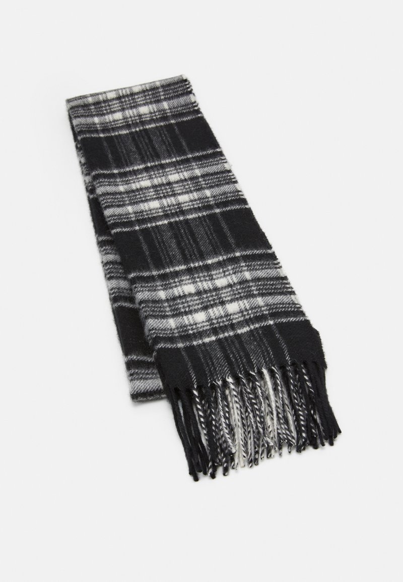 Johnstons of Elgin SCARF - Cachecol - black/white
