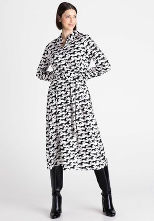 TUZZI, DAMEN - Blousejurk - schwarz ivory