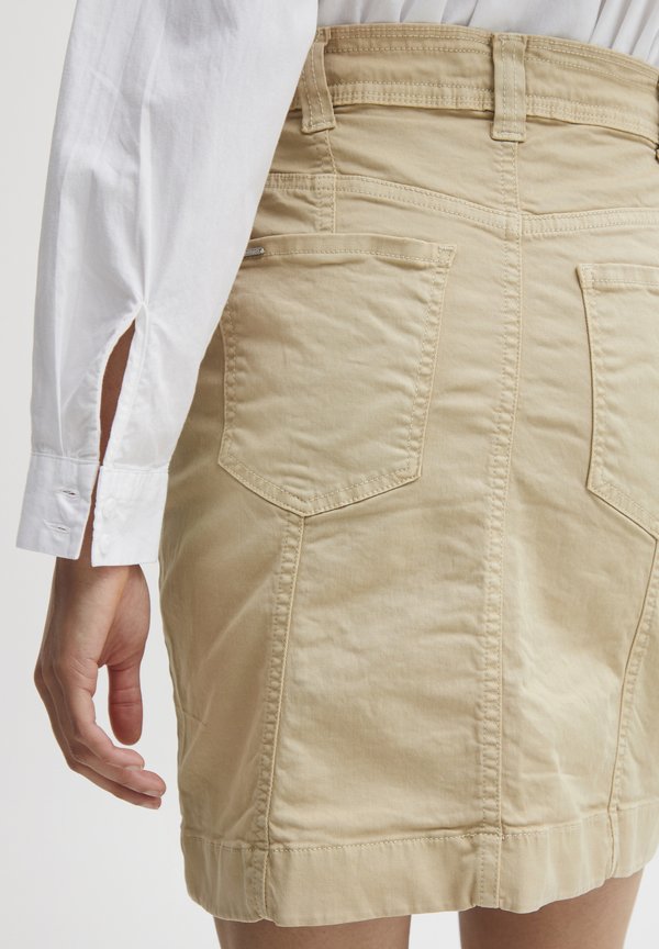 BYLikke - A-line skirt - birch4