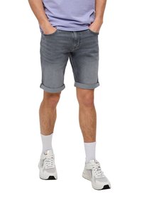 QS Jeansshort - grau