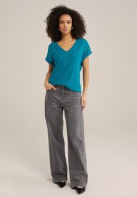 WE Fashion Triko s potiskem - green blue