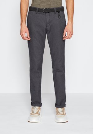 STRUCTURED STRAIGHT - Chino kalhoty - anthracite