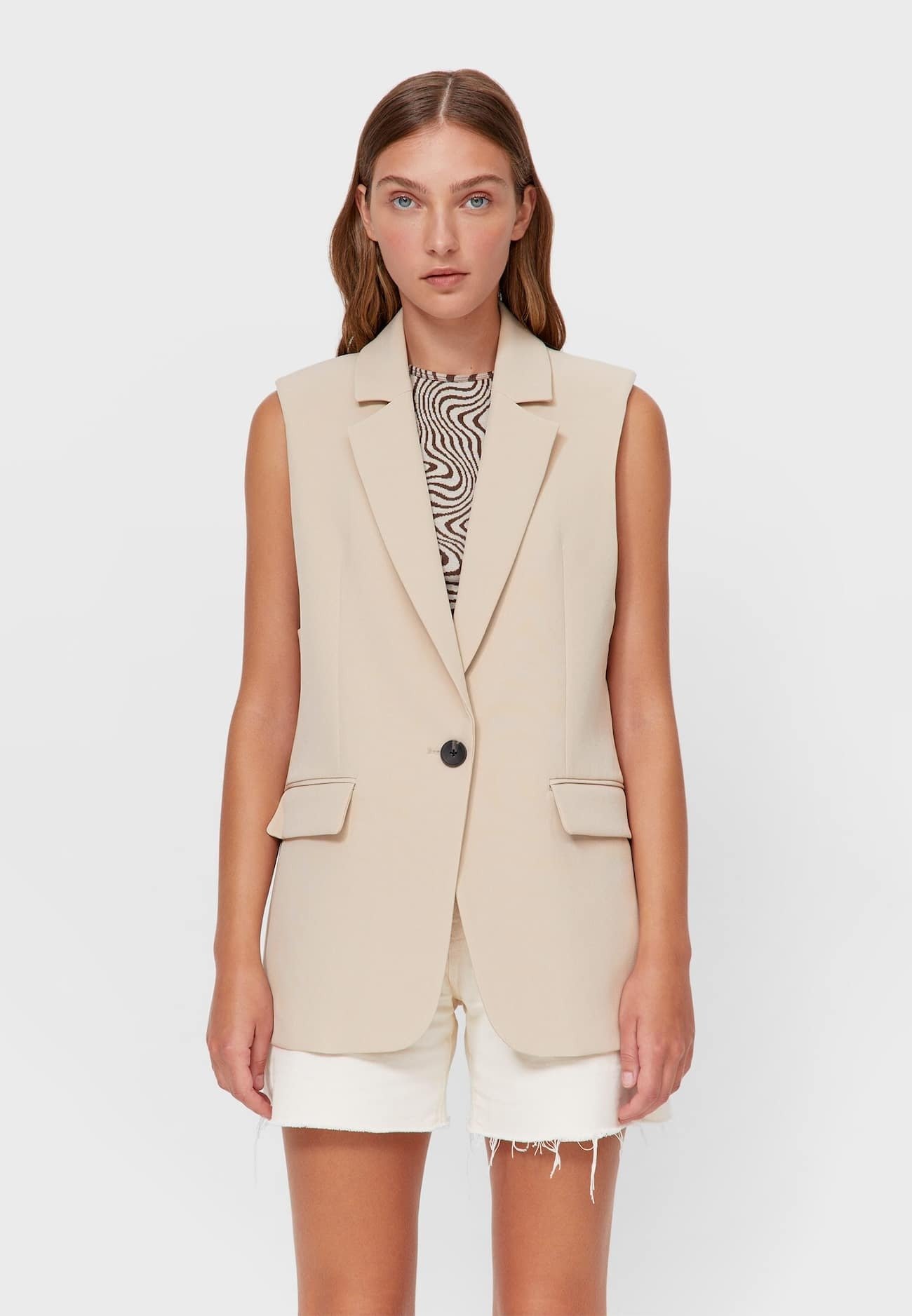 Stradivarius ELEGANTE - Smanicato - stone/pietra - Zalando.it