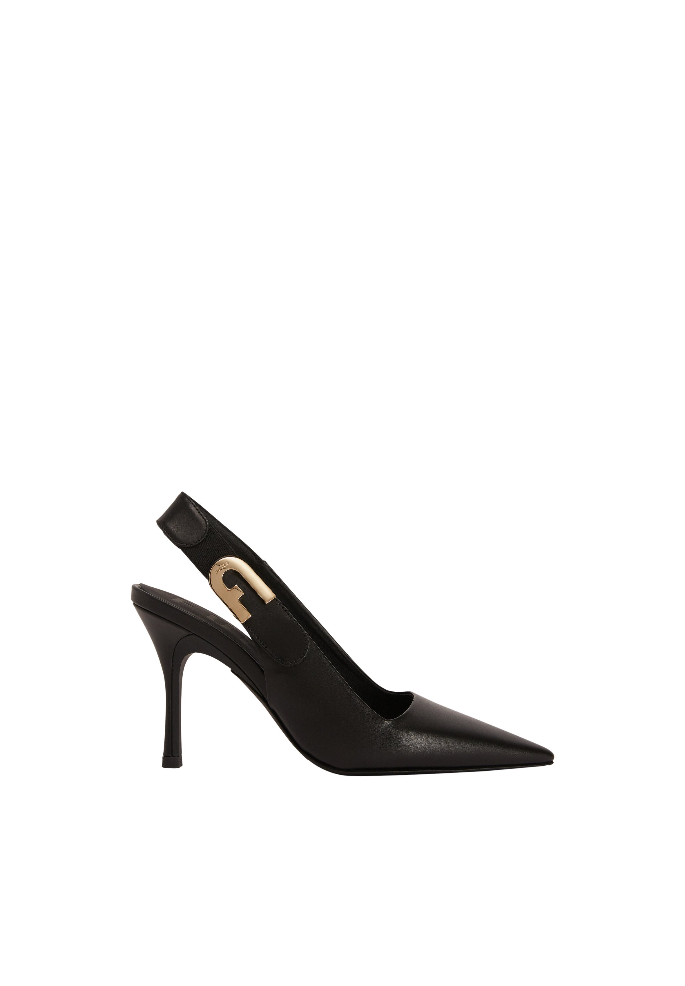 Furla SIGN SLINGBACK - Hoge hakken - nero/zwart - Zalando.be