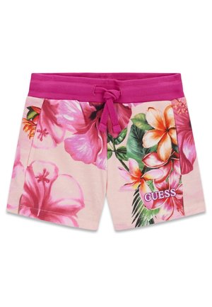Guess BEDRUCKTE  - Short - blumenmuster pink