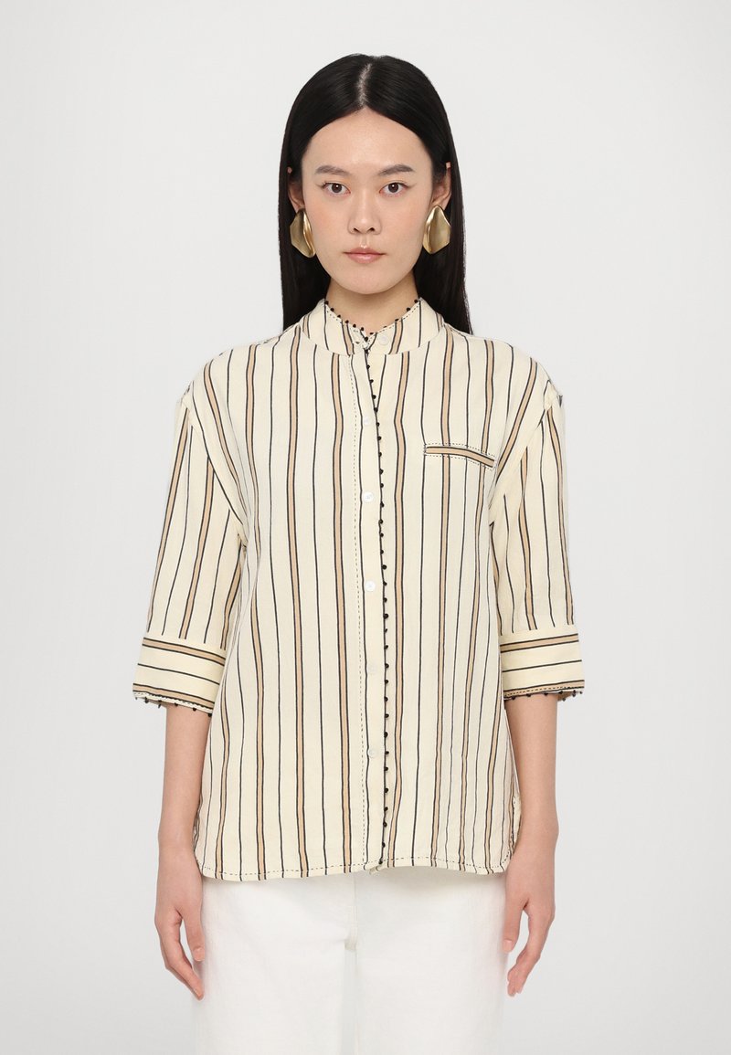 Paul & Joe - FLOTILLE - Button-down blouse - beige, Enlarge