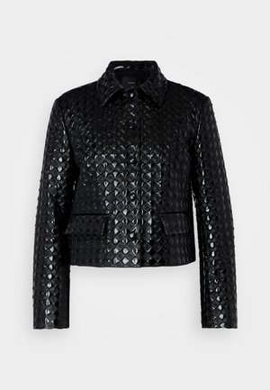 Pinko LEOPARDI GIACCA - Keinonahkatakki - nero limousine