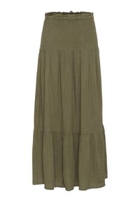 CUELLIS ELINA SMOCK - Gonna lunga - dusky green