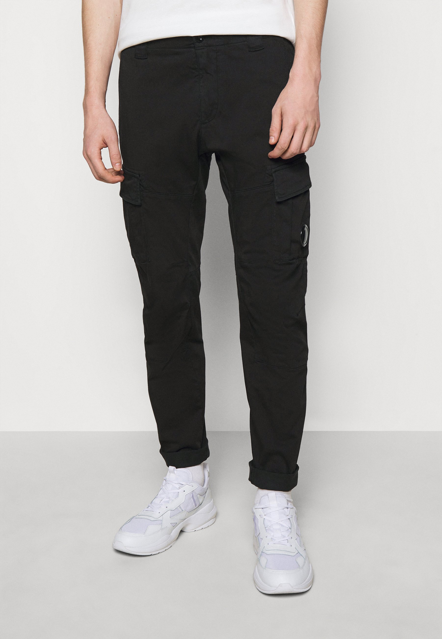 C.P. Company PANTS - Cargo trousers - black - Zalando.co.uk