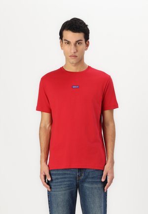 EXCLUSIVE HERITAGE 2.0 GRAPHIC SS TSHIRT - Marškinėliai su spaudiniu - ruby red