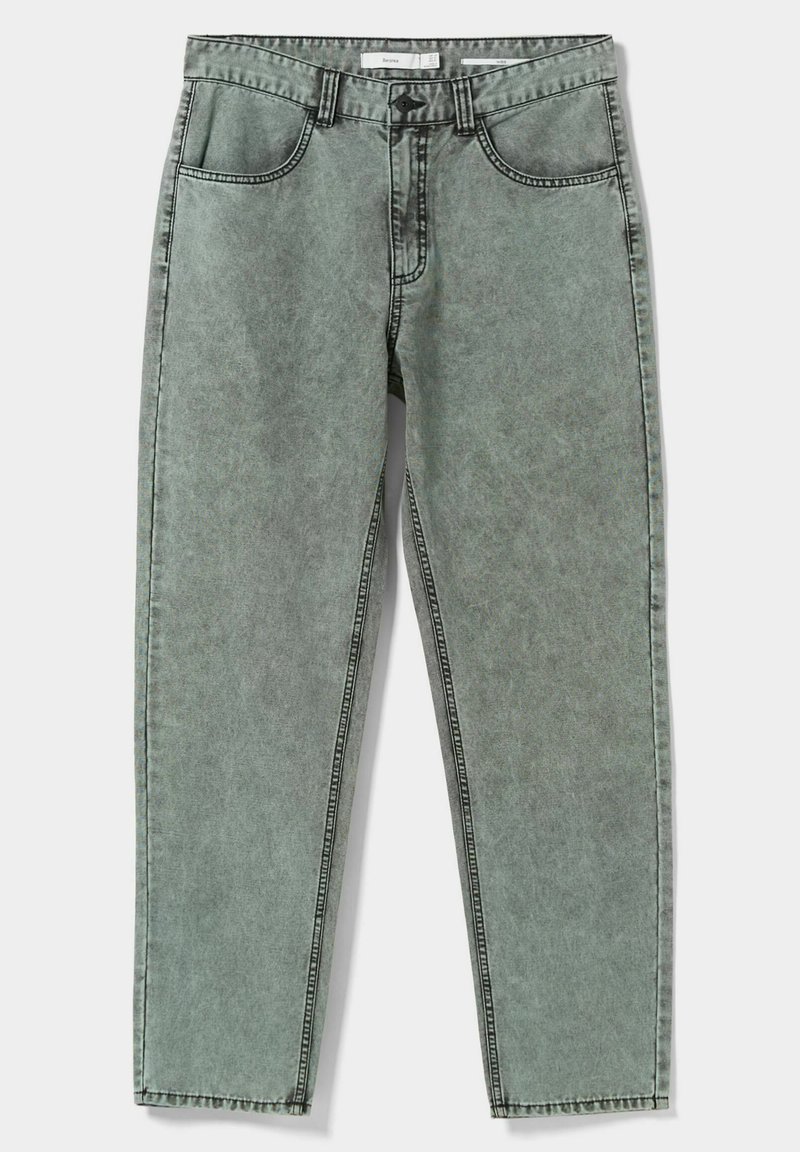 Bershka Straight leg jeans turquoise