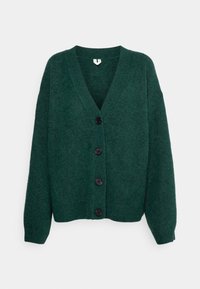 ARKET Casaco de malha - dark green