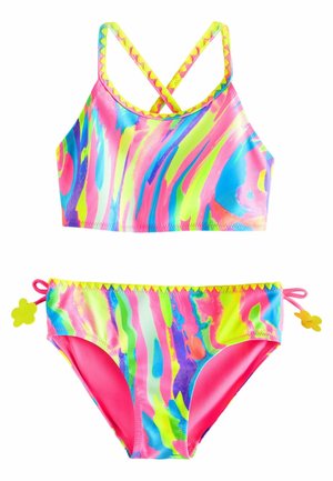 SET - Bikini - rainbow swirl