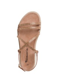 Tamaris Riemensandalette - copper glam