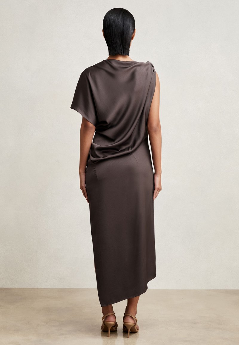 Reiss REGULAR FIT - KENZIE ASYMMETRIC DRAPED - Maxi dress - mauve/berry - Zalando Reiss REGULAR FIT - KENZIE ASYMMETRIC DRAPED - Maxi dress - mauve/berry - Zalando
