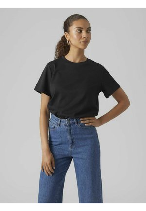 NAIMA SS O-NECK NOOS - T-shirt basique - black
