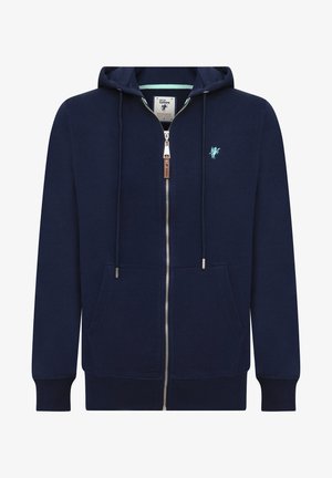 SEBASTIAN - Sweater met rits - navy