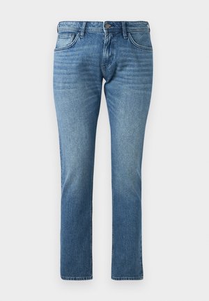 TOM TAILOR DENIM PIERS - Traperice ravnih nogavica - used mid stone blue denim