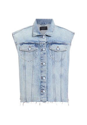 AllSaints LAURA JACKET - Waistcoat - light indigo
