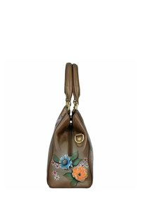 ANUSCHKA MULTI COMPARTMENT SATCHEL  - Handtasche - blooms bronze